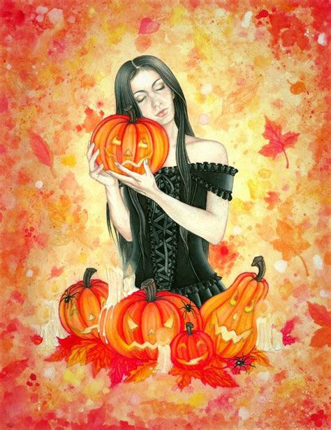 Dear Halloween By Catalina Estefan On Deviantart Halloween Art