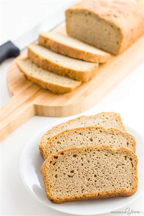 Low Carb Almond Flour Bread Recipe For Bread Machine Bread Poster