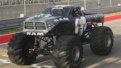 raminator sets world record for fastest monster truck [w video] autoblog