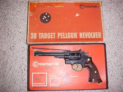 Crosman 38t Pellgun 22 Cal Revolver Wbox For Sale At