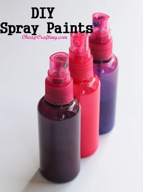 45 Best Crafts With Spray Paint Images Crafts Diy Spray Paint Projects