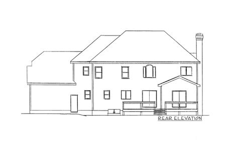 2 Story Traditional House Plan With A Bonus Room 3796tm