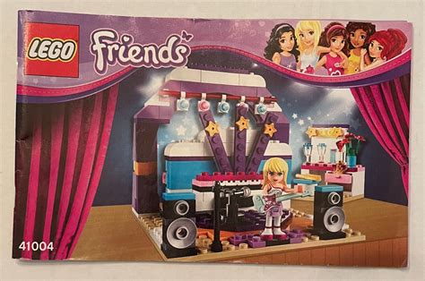 💥lego Friends 41004 Stephanie’s Rehearsal Stage Complete With Instructions Ebay
