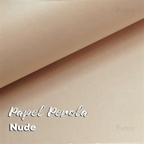 Papel Metálico Nude