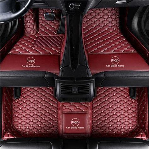 Custom Fit Car Floor Mats Specific Waterproof Leather Eco Friendly Mat
