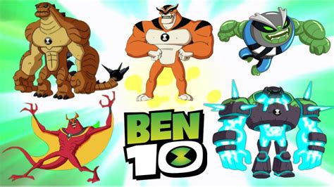 Ben 10 Reboot All New Aliens First Appearance Transformations Youtube