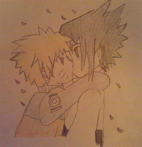 Naruto Kissing Sasuke By Paramoreobsessed On Deviantart