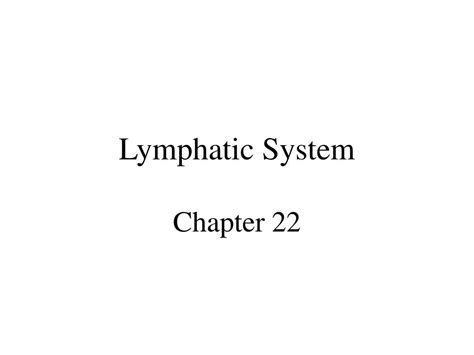 Ppt Lymphatic System Powerpoint Presentation Id300898