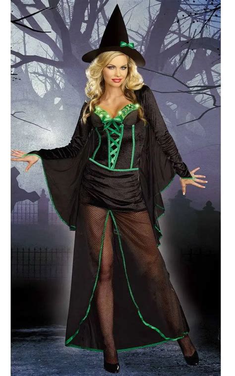 Hot Popular Extremely Seductive Light Up Witch Costume Free Shipping S Women Sexy Halloween