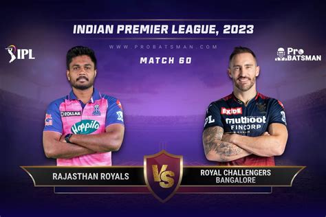 Rr Vs Rcb Dream11 Prediction With Stats Pitch Report And Player Record