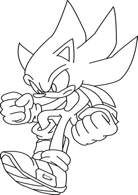 Dibujos De Sonic Para Colorear Descargar E Imprimir Colorear Imágenes