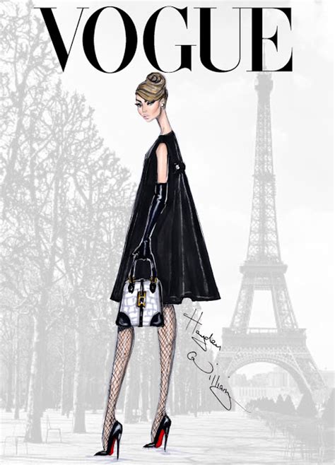 Hayden Williams Fashion Illustrations Bonjour Paris By Hayden Williams
