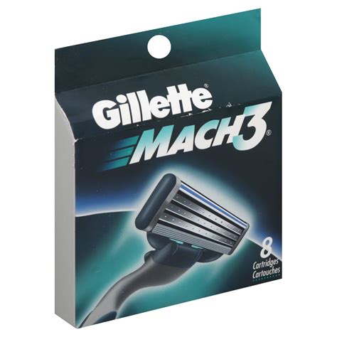 Gillette Mach3 Cartridges, 8 cartridges - Beauty - Shaving 