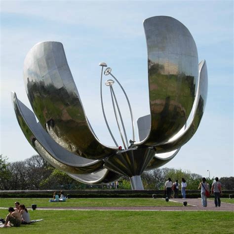 Her trademark native birds, ferns and flowers are a celebration of aotearoa's environmental taonga. Large Outdoor Metal Crafts Stainless Steel Flower Sculpture