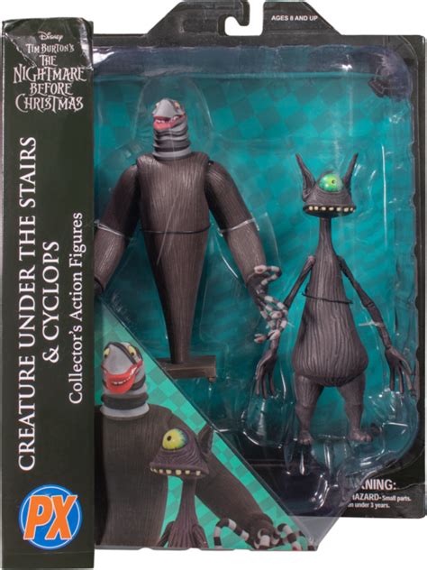 The Nightmare Before Christmas Creature Under The Stairs Figure Set