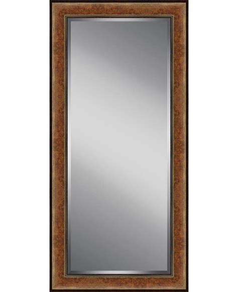 Wood Framed Beveled Plate Glass Full Length Mirror Mirror Wood Wall Mirror Full Length Mirror