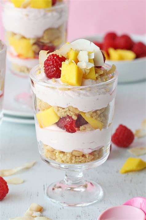 Raspberry Mango Trifle Glorious Treats