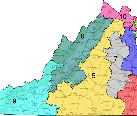Historical Partisan Trends In Virginias Congressional Districts The
