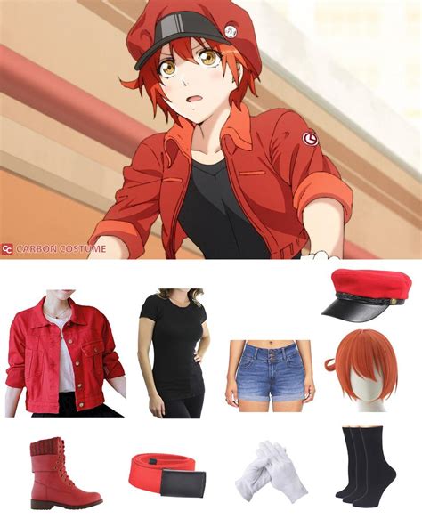 Red Blood Cell Costume Carbon Costume Diy Dress Up Guides For Cosplay