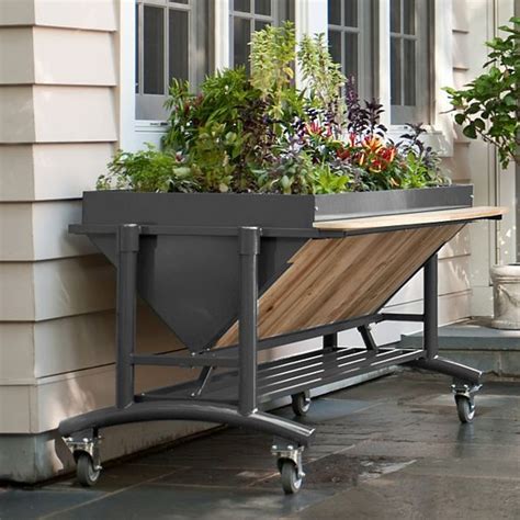 Ideas from rodaleorganiclife for building materials. The quality-engineered Raised Garden Bed with Wheels supports up to 500 lbs. of earth and plants ...