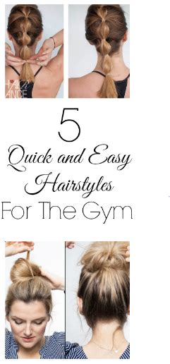 Easy Workout Hairstyles Camping Hairstyles Running Hairstyles Easy