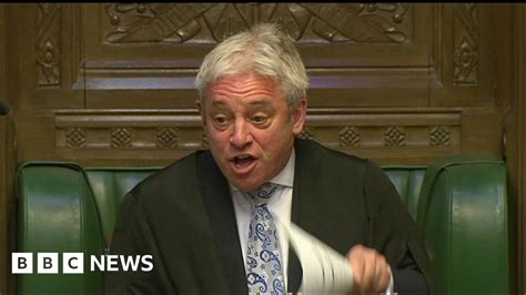 Boris Johnson Told Off By Speaker For Sexism Bbc News