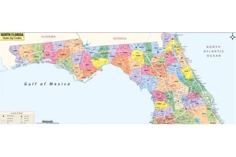 North Florida Zip Code Map Images And Photos Finder