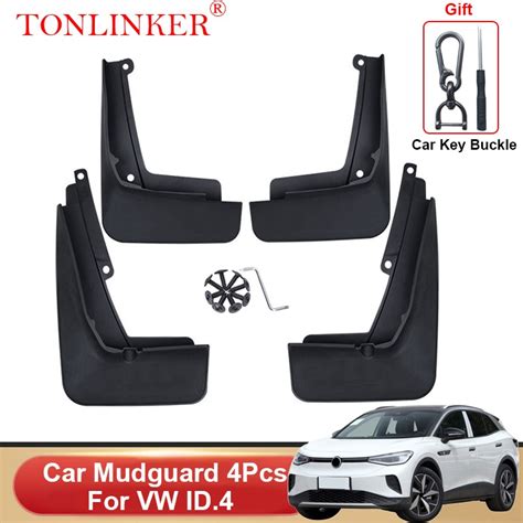 Tonlinker Car Mudguard For Volkswagen Vw Id4 Id4 2020 2021 Present