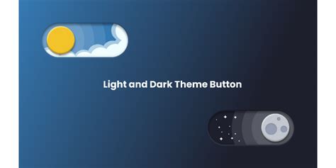 Light And Dark Theme Button Figma Community