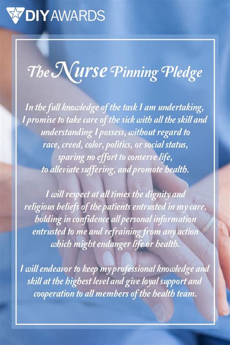 Nurse Pinning Pledge On A Crystal Plaque Pinning Ceremony Nurse