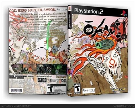 Okami Playstation 2 Box Art Cover By Finalfantaseer22