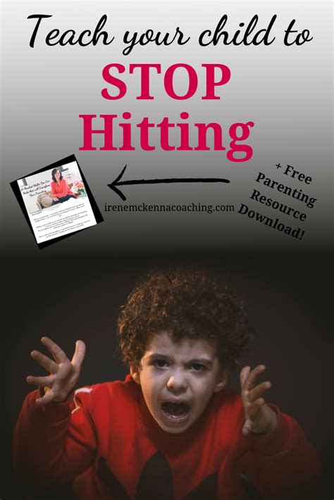 How Do You Teach Your Child Not To Hit In This Blog Post I Talk About