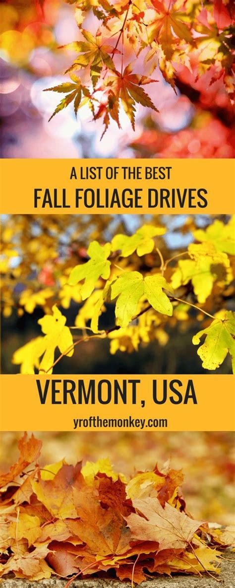 Vermont Fall Foliage Drives Explore Vermont In Fall With