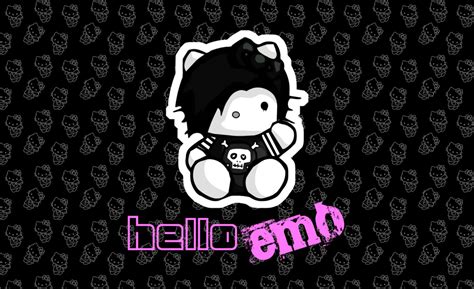 Emo Hello Kitty Wallpaper Hd Wallpapers Collection