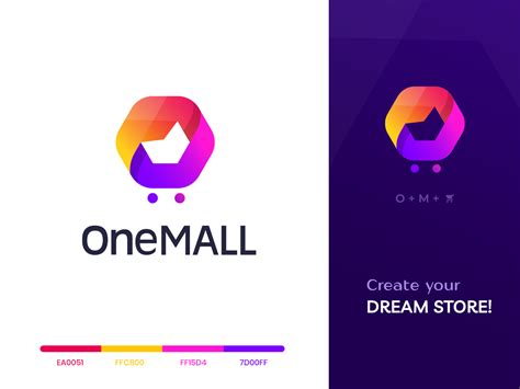 Onemall Ecommerce Logo Design By Sohel Nazmul On Dribbble