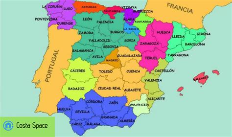17 Autonomous Regions Of Spain