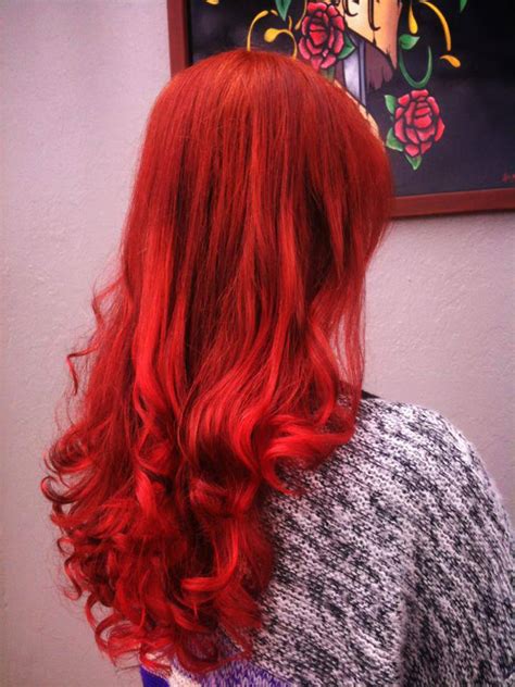 Split dyed hair is a very cool idea and has been around for a few years. Bright Hair Colours! - Live and Let Dye Hair