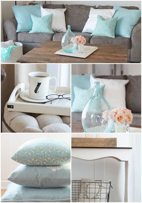 Riverbend home shop for trending décor, bathroom & kitchen faucets, lights & outdoor. Cozy farmhouse living room. | Turquoise living room decor ...