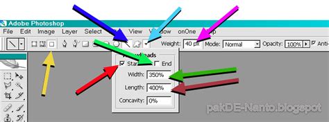 Membuat anak panah di excel. Cara membuat anak panah di photoshop | PAKDE NANTO