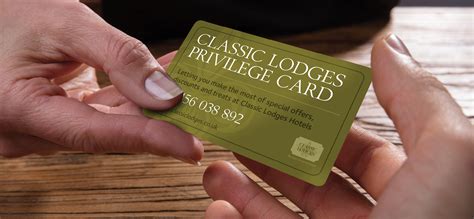 Move over photo to zoom. Privilege Card - Classic Lodges