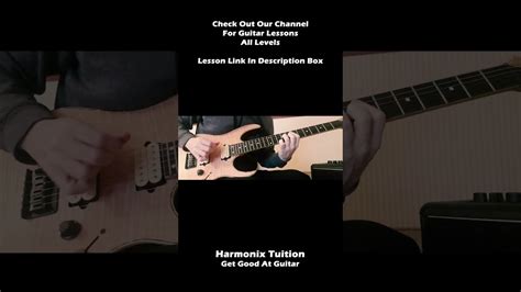 Intermediate Rock Riffs Guitar Lesson Descending Scales The
