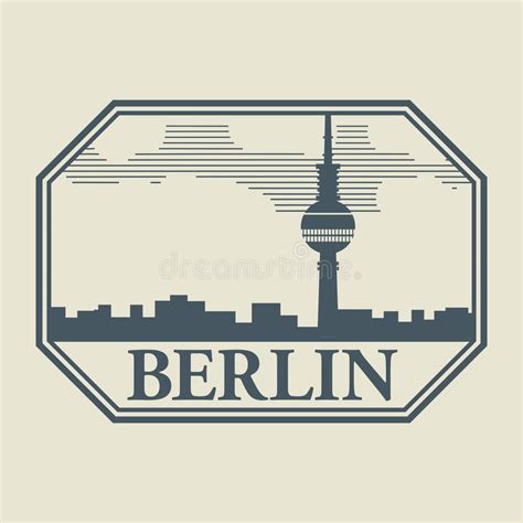 Stamp Or Label With Word Berlin Inside Stock Vector Illustration Of