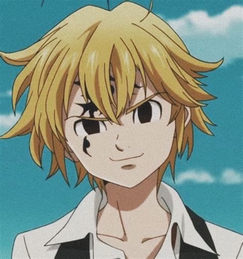 He is son of meliodas and elizabeth the king and queen of lioness. Meliodas icon in 2020 | Seven deadly sins anime, Seven ...