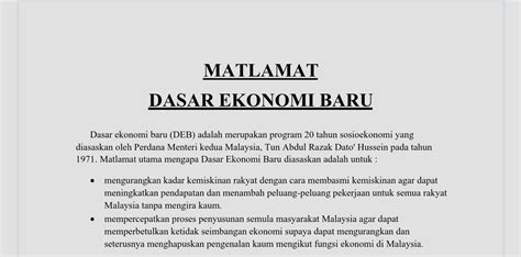 Demikian penjelasan materi tentang sistem ekonomi liberal: Cadangan Meminda DEB Menunjukkan Pengetahuan Ramon ...