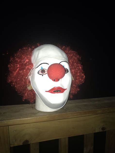 Pennywise Head Halloween Face Carnival Face Paint Halloween Face Makeup