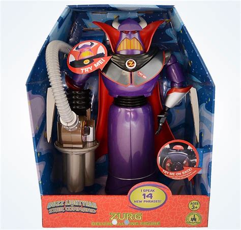 Disney Parks Toy Story Deluxe Zurg Talking Light Up Toy New With Box