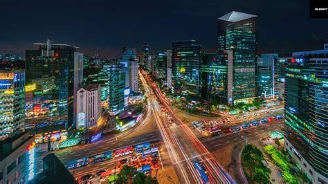 Night Over Gangnam Seoul South Korea Mlenny Photography Travel