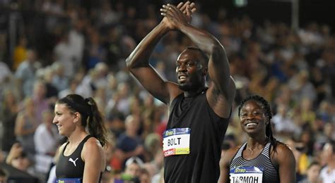 Akani simbine is a south african sprinter specializing in the 100 metres event. Bolt Victorious on Opening Night of Nitro Athletics | The ...