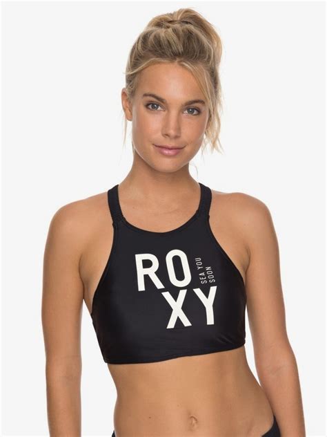 Roxy Fitness Bikini Top 191274299549 Roxy