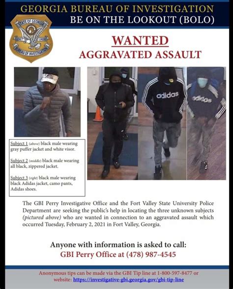 Help Identifying Suspects In Fort Valley Ga For Aggravated Assault